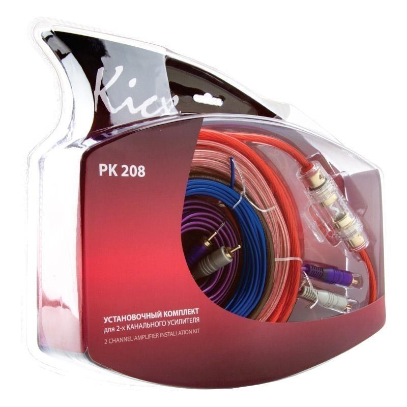 Kicx PK 208 кабель для усилителя (комплект)