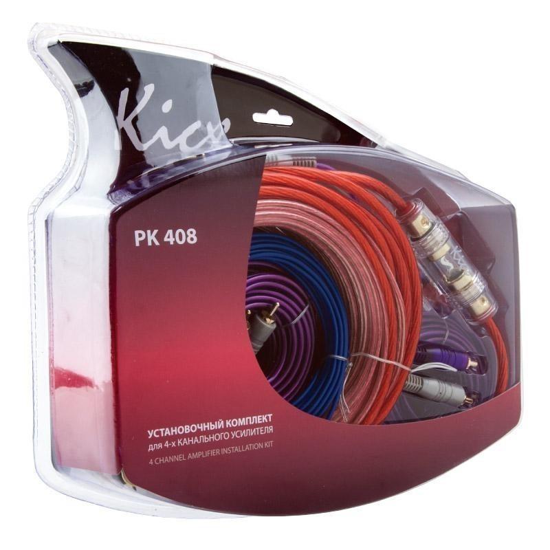 Kicx PK 408 кабель для усилителя (комплект)